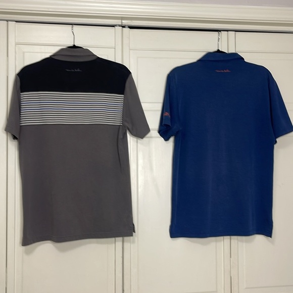 2Pc Set Travis Matthew Men’s Groggy Polo T-Shirt Set Size Medium Grey Navy - Picture 11 of 16